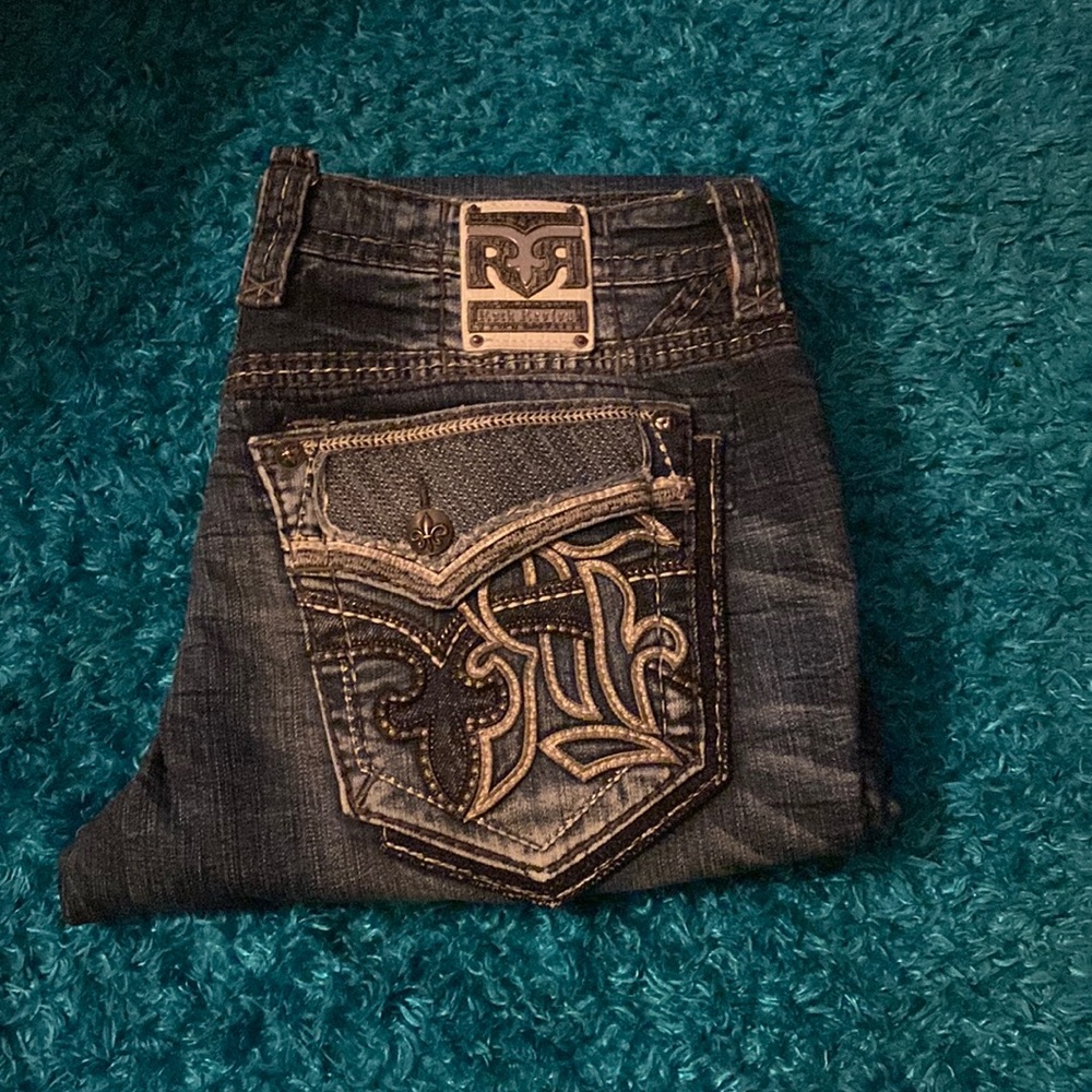 Mens, Rock Revival, Blue Jeans